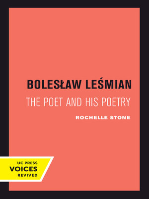 cover image of Boleslaw Lesmian